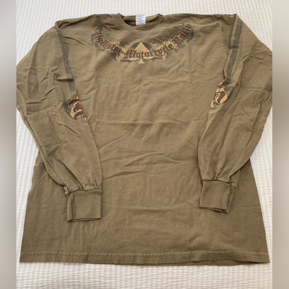 Motorcycle graphic tee